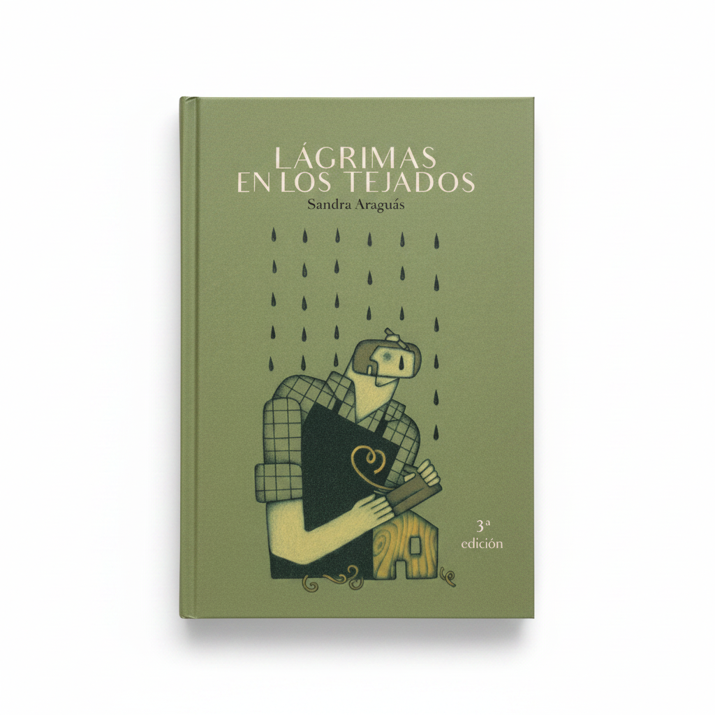 Lágrimas en los tejados - fondo blanco